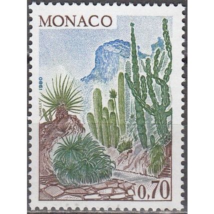 Monaco 1980 Michel 1406 Neuf ** Cote (2008) 1.00 € Les jardins exotiques