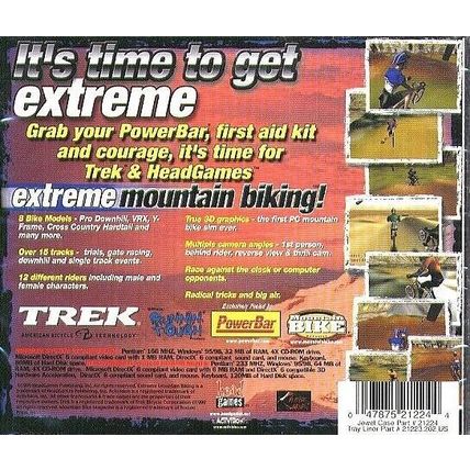 Extreme Mountain Biking (PC-CD, 1999) for Windows 95/98 - NEW CD in SLEEVE