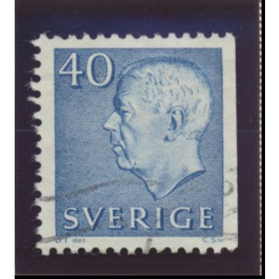 Sweden Stamp Scott #669, Used