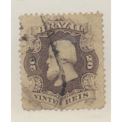 Brazil Stamp Scott #54a, Used