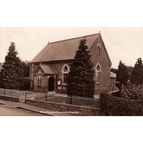 Kent - PLAXTOL - Wesleyan Church - RP - p/u 1915