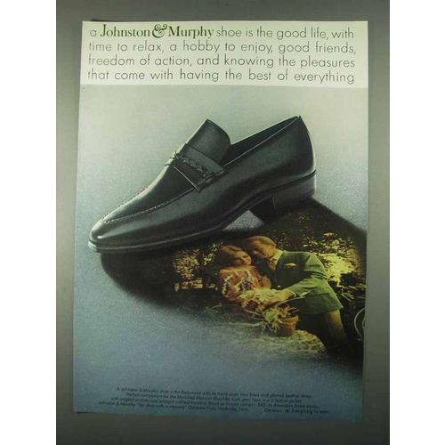 1967 Johnston & Murphy Beaumont Shoe Ad - Good Life