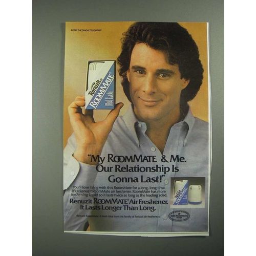 1987 Renuzit RoomMate Air Freshener Ad - Our Relationship