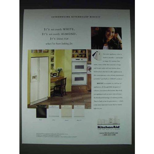 1998 KitchenAid Appliances Ad - Introducing Biscuit