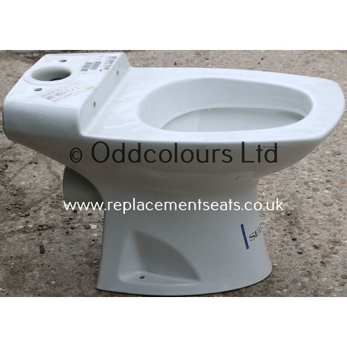 Selles Cheverny Close Coupled Pan in WHITE *BRAND NEW!*