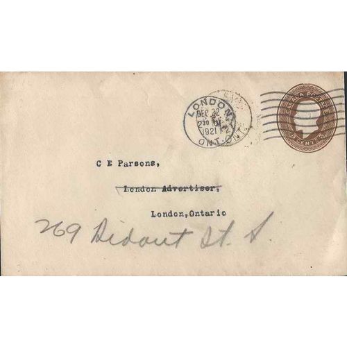 Canada #EN31 Postal Sta. USED 1921 Admiral
