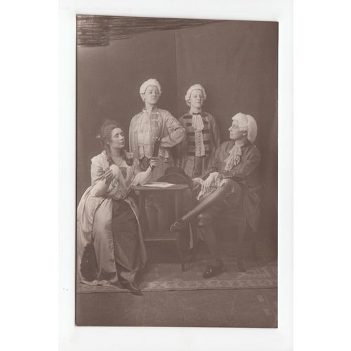 Four Ladies in Costume Amateur Theatre Company Postcard J166