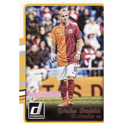 Donruss Soccer 2016 99 Wesley Sneijder