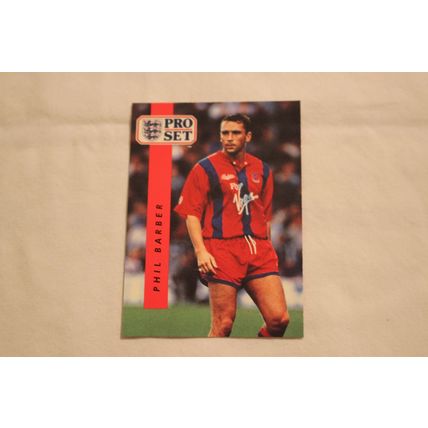 Phil Barber 1990/91 Pro Set NO. 56
