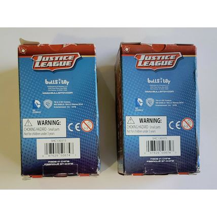 DC Justice League Wind-ups 'The Flash' and 'Cyborg' Sealed Cond.