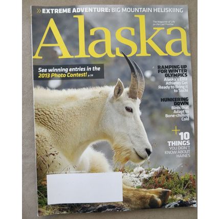 Alaska Magazine November 2013 – Extreme Adventure: Big Mountain Heliskiing