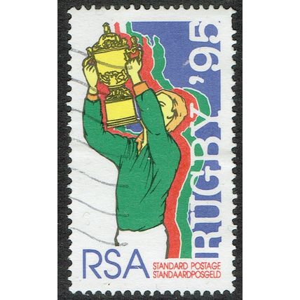 South Africa 1996 Victory in World Cup Rugby (60c) Multicoloured SG881 GU