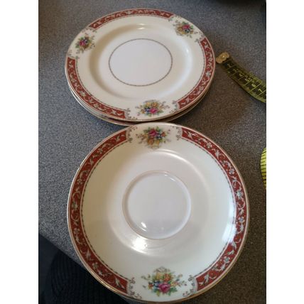 2 X Side/Tea Plate 1 Saucer made in occupied Japan
