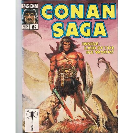 CONAN SAGA # 37 ( 1990 )