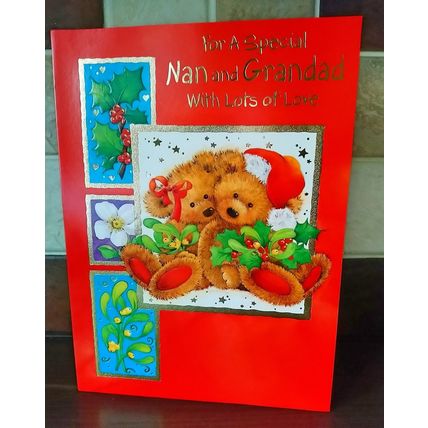 Large Christmas Cards - Nan & Grandad