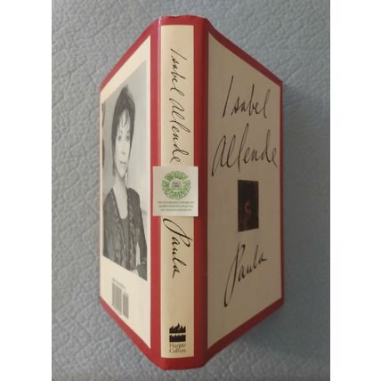 FLAT SIGNED FIRST 1st EDITION PAULA by ISABEL ALLENDE HCDJ