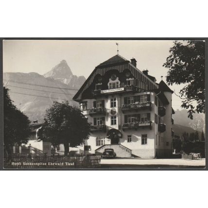 Hotel Sonnenspitze, Ehrwald, c.1950 - Somweber Foto-AK