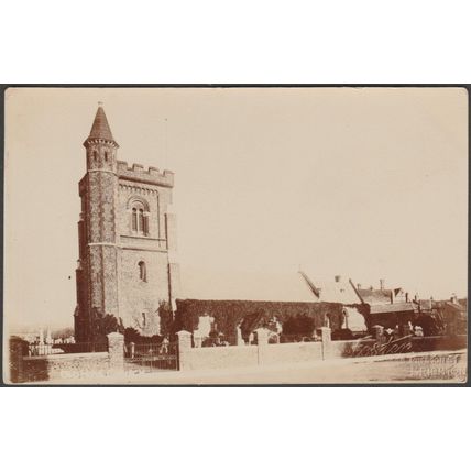 St Andrew's Church, Church Road, Hove, Sussex, c.1905-10 - Foster RP Postcard