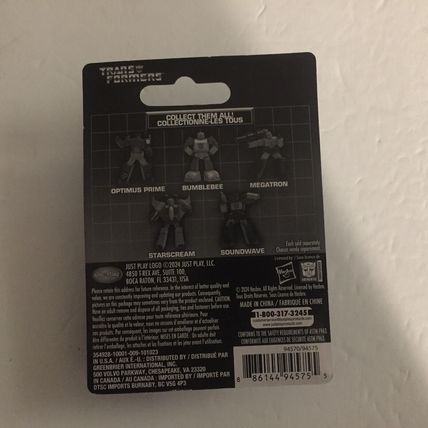 NEW Transformers Optimus Prime Bumblebee Megatron Starscream Soundwave