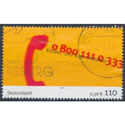Federation of Child & Youth Telephone Helplines - Germany 2001 - F H - MiNr 2164