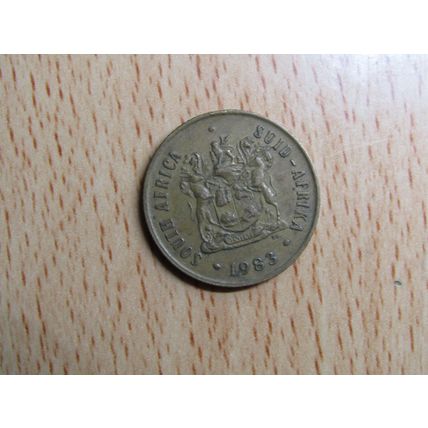 South Africa 1983 2 Cents Coin