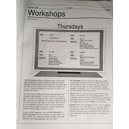 PC Report, September 1989 - a publication of the Boston Computer Society