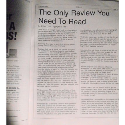PC Report, September 1989 - a publication of the Boston Computer Society