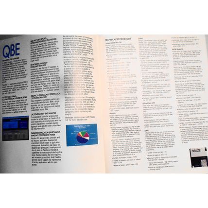 Borland Paradox 3.0 Promo brochure, 1988.