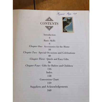 HEAVY 1993 THE CROSS STITCH PROJECT BOOK CRAFTS ILLUSTRATED HARDBACK BOOK (XX)