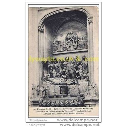 FECAMP, EGLISE DE LA TRINITE (GROUP DE LA DORMIT), SEINE MARITIME, Postcard