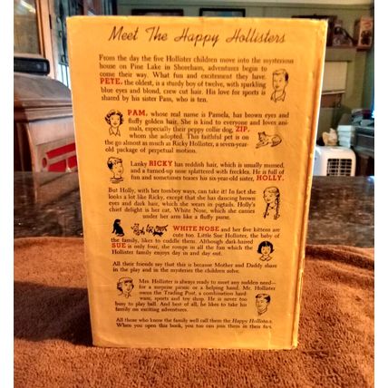 The Happy Hollister's And The Sea Turtle Mystery By Jerry West W/Dustjacket 1964