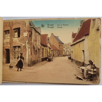 Postcards Bruges, Belgium. Book of 10. Unposted