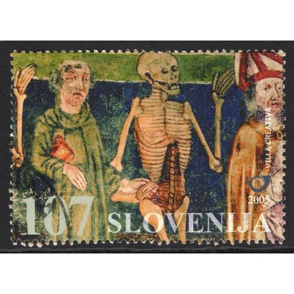 SLOVENIA 2005: GOTHIC PAINTINGS - 107SIT USED (G21)