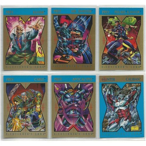 X - CUTIONER's SONG ' STRYFE'S STRIKE FILE ' 12 card set