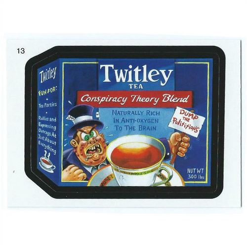 2010 Wacky Packages ANS 7 - #13 - Twitley Tea