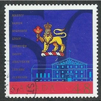 CAN 2002 48c 'CANADIAN GOVERNOR GENERAL' FINE USED (EBID49-120)