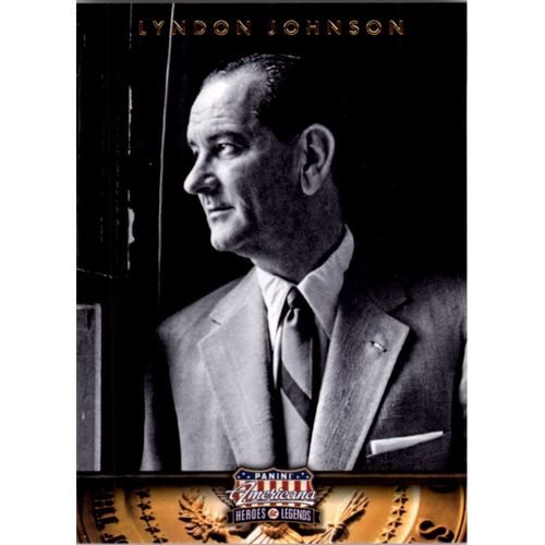 2012 Americana Heroes And Legends Lyndon Johnson #36