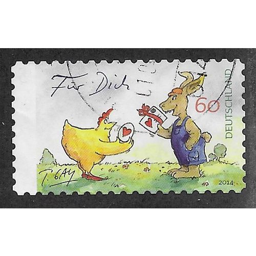GER 2014 €0.60 (S/A) 'FOR YOU' FINE USED (EBID60-382)