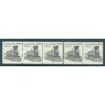 1897A 2c Locomotive Fine MNH Dry Gum PNC 8/5 G0697