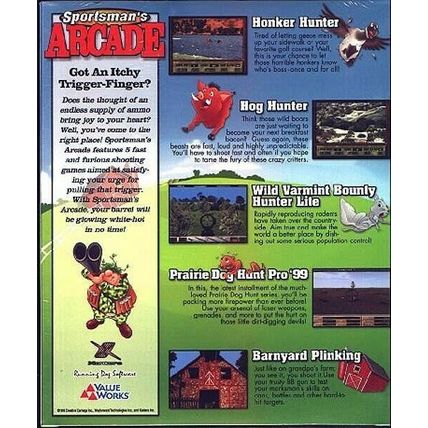 Sportsman's Arcade (5 Titles) (PC-CD, 1999) for Windows 95/98 - NEW CD in SLEEVE