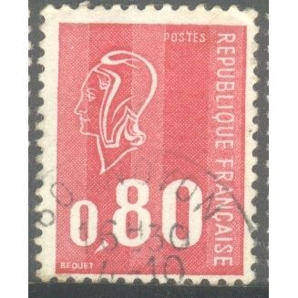 France 1974 - 0.80f red - Marianne - used 3