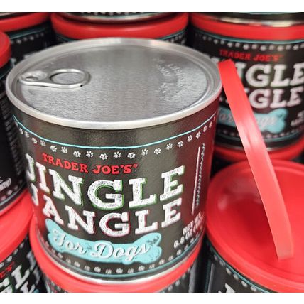 Trader Joe’s Jingle Jangle for Dogs Treats 6.8oz 192g (2 Cans)