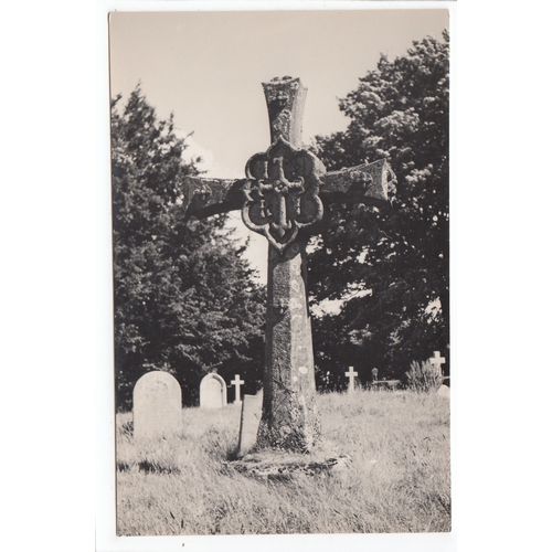 Celtic Cross Graveyard Somerset Publisher R Kingsley Tayler Postcard