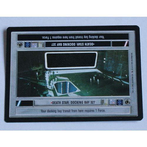 Star Wars CCG: Premier Limited # Death Star Docking Bay 327 (A) light 1995