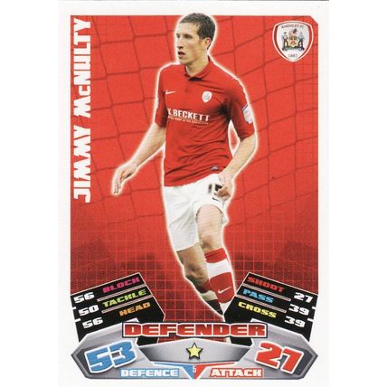 Match Attax Championship 2011/2012 5 Jimmy McNulty Barnsley