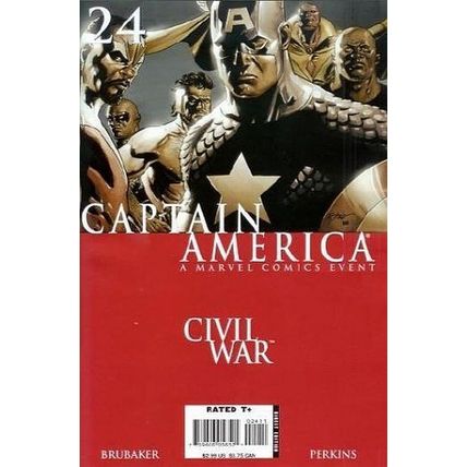 Captain America (Vol 5) # 024 VFN- AMERICAN COMICS