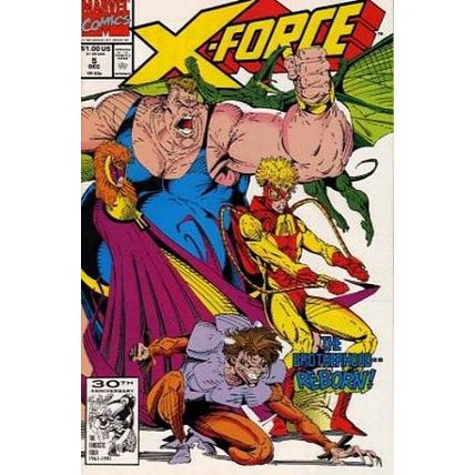 X-Force (Vol 1) # 005 VFN+ ORIG US COMICS