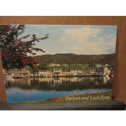 TARBERT and LOCH FYNE, ARGYLL unused postcard by Whiteholme =