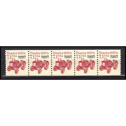 2127b 7.1c Tractor Fine MNH Dry Gum PNC 1/5 X0852