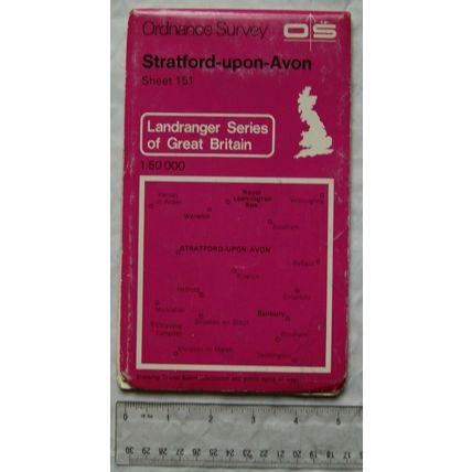 1979 OS Landranger map Sheet 151 Stratford-upon-Avon, second series